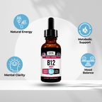 Vitamin B-12 Liquid Drops – Daily Energy & Metabolism Support