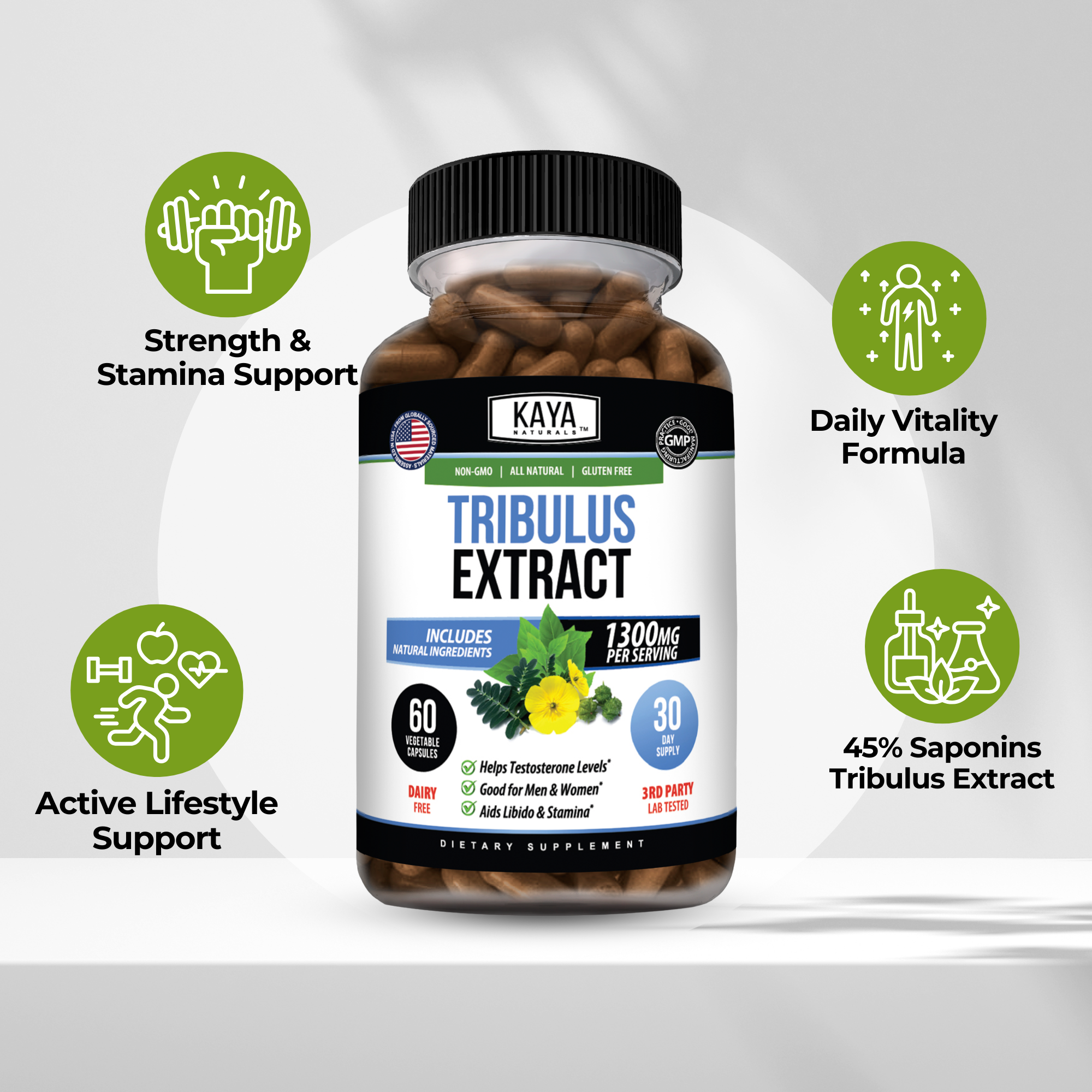 Tribulus – Daily Vitality & Active Lifestyle Support