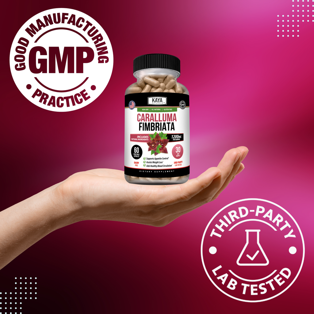 Caralluma Fimbriata – Appetite Support Supplement – Weight Management & Daily Wellness – Plant-Based Formula