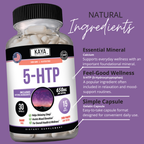 Kaya Naturals 5-HTP - Support for Calm, Balance & Everyday Wellness