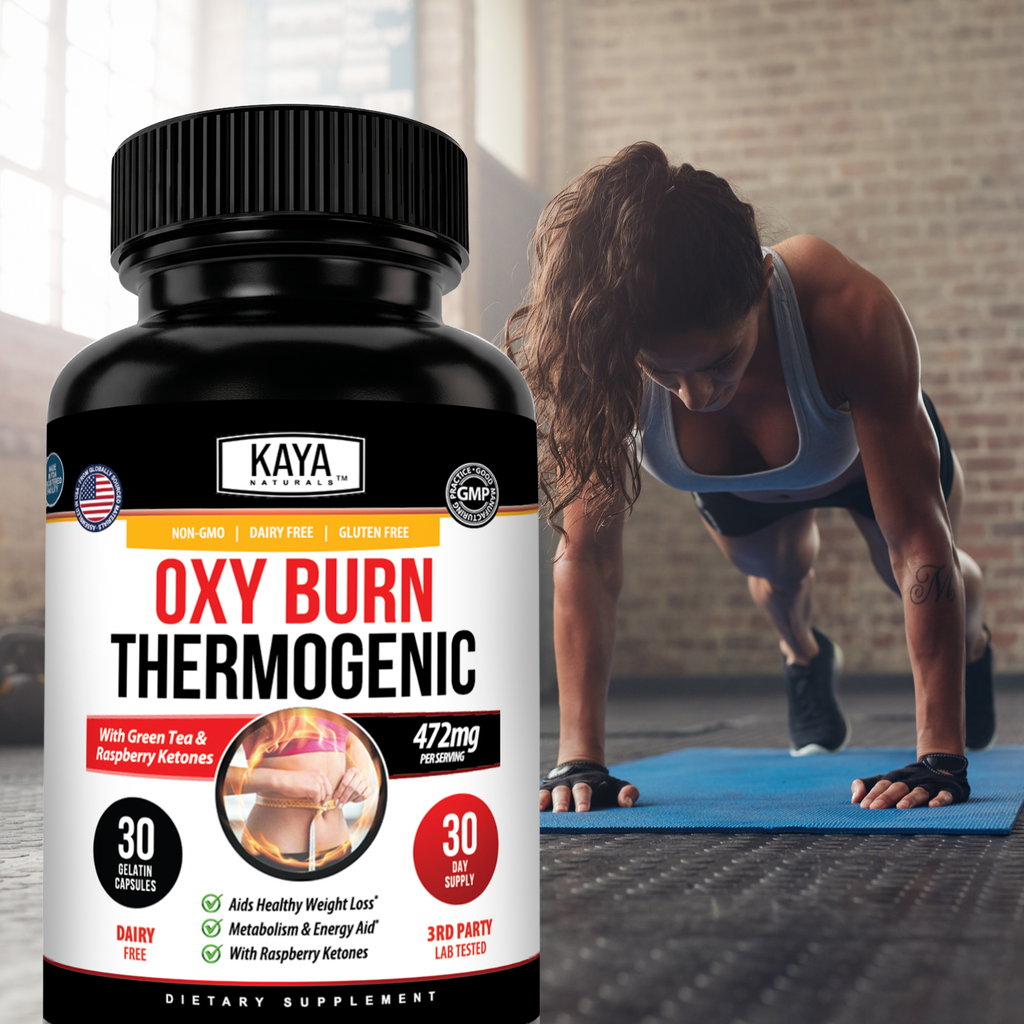 Kaya Naturals Oxy Burn – Metabolism & Energy Support Supplement – Daily Thermogenic Formula for Women & Men