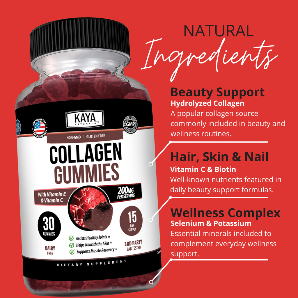 Collagen Gummies – Skin, Hair & Beauty Support