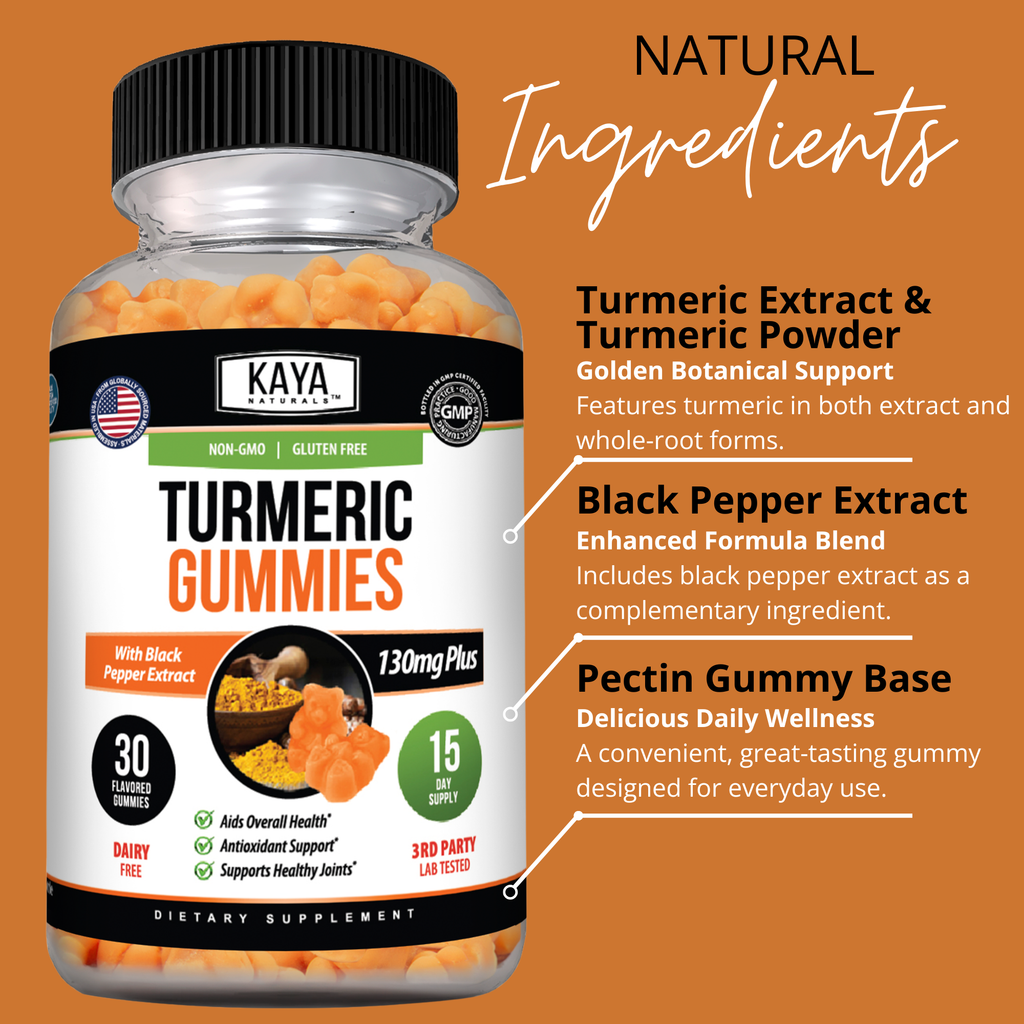 Turmeric Gummies – Joint, Mobility & Daily Wellness Support