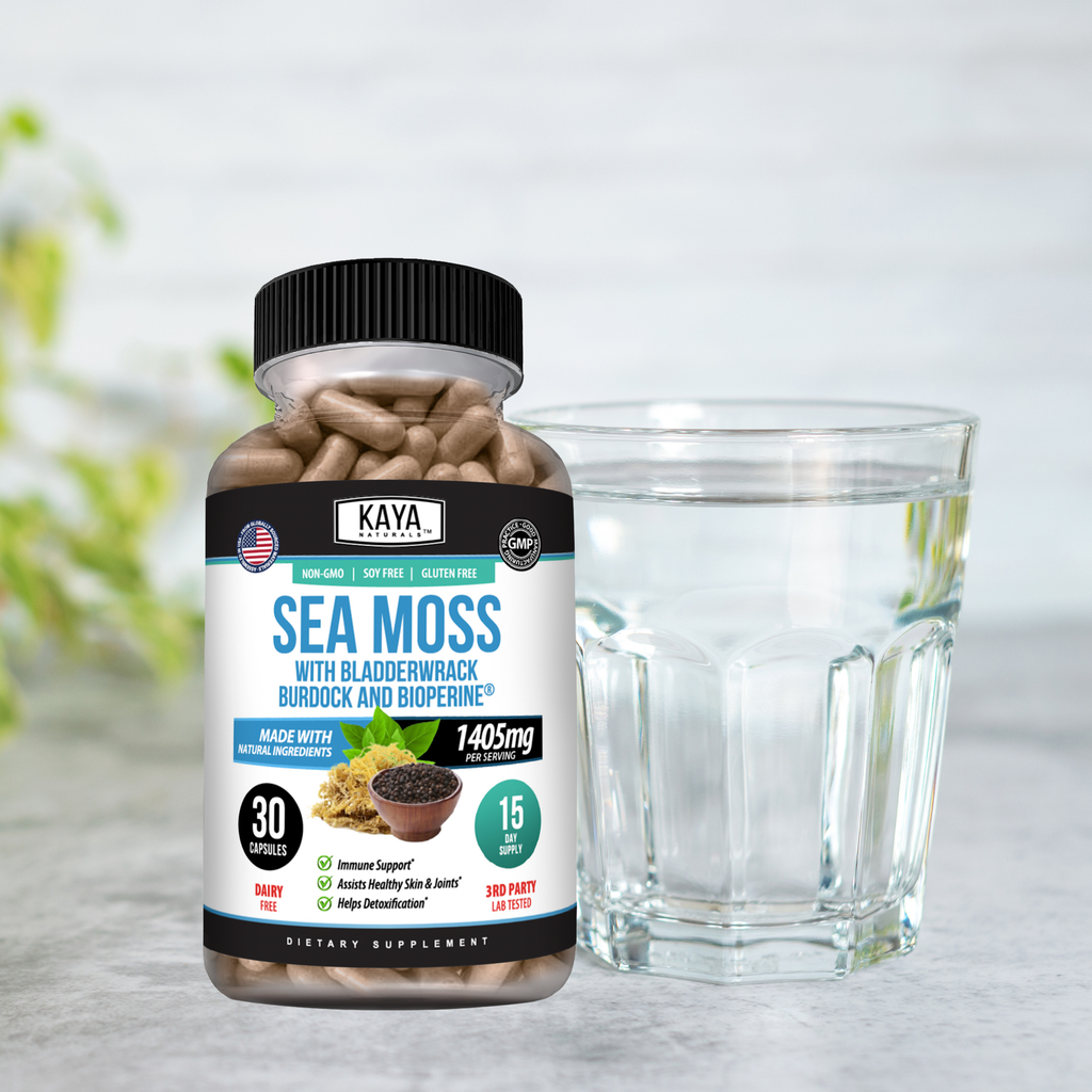 Sea Moss – Mineral-Rich Daily Wellness Supplement – Immune & Vitality Support – Plant-Based Formula