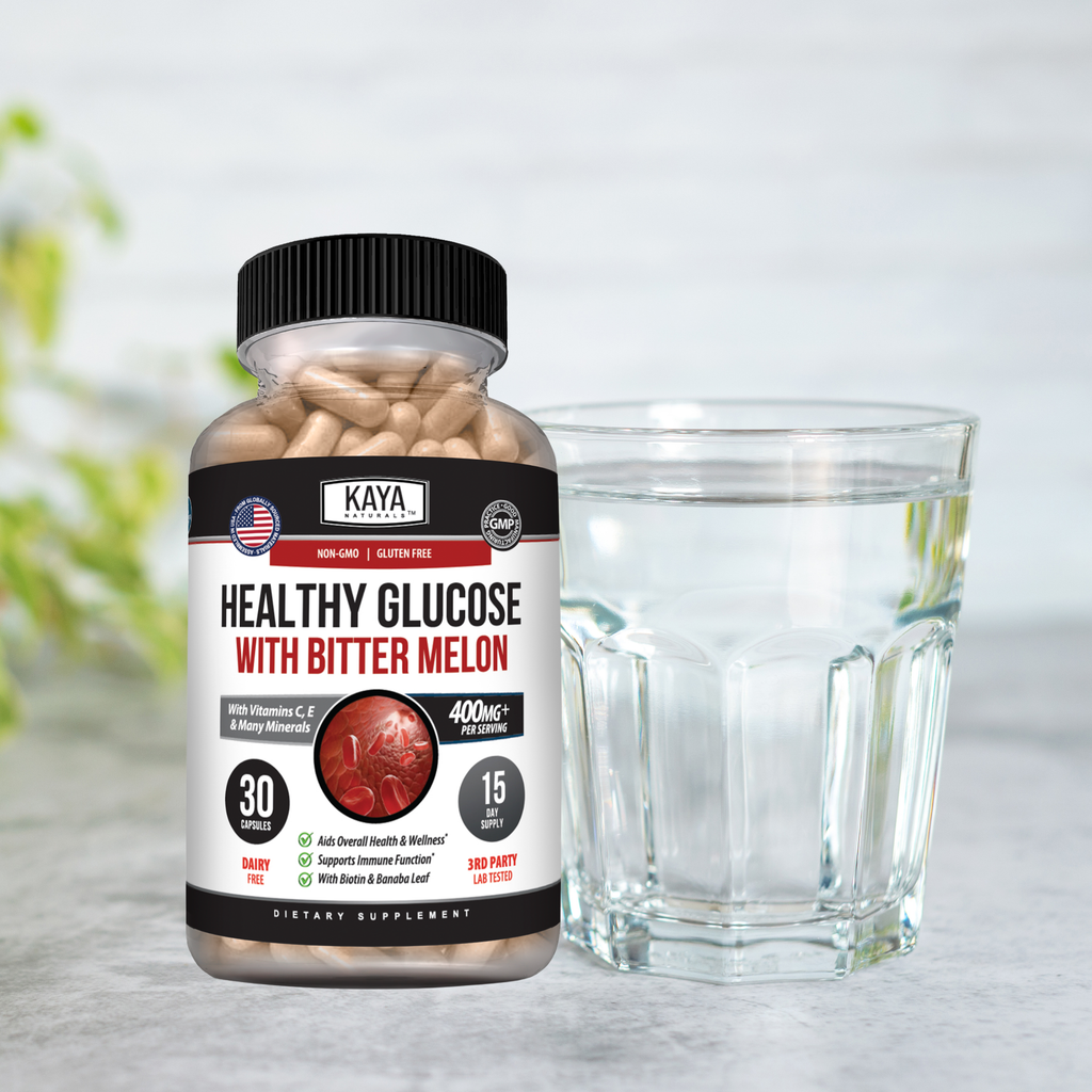 Healthy Glucose – Blood Sugar Support Supplement – Metabolic Health & Daily Balance – 20 Herbal Blend