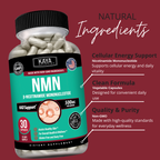 NMN Cellular Energy Support – Nicotinamide Mononucleotide for NAD+ Levels, Healthy Aging and Daily Vitality