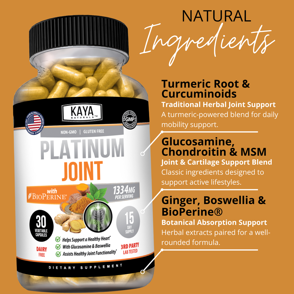 Platinum Joint – Joint Comfort, Mobility & Flexibility Support