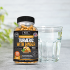 Turmeric with Ginger – Joint & Mobility Support – Daily Inflammation Balance & Antioxidant Formula – Digestive Wellness Support