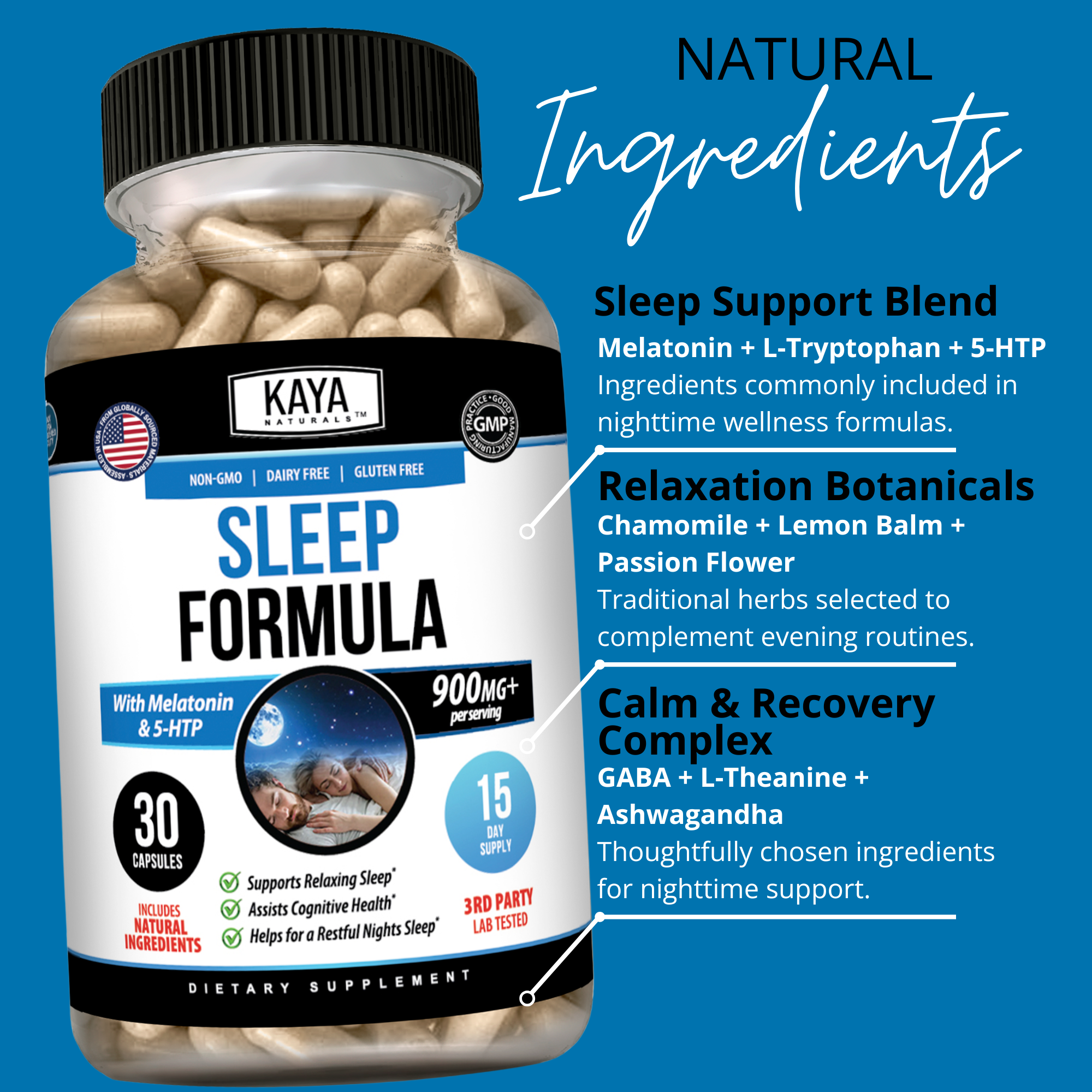 Sleep Formula – Restful Sleep & Relaxation Support