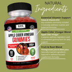 Kaya Naturals Apple Cider Vinegar Gummies Support Healthy Lifestyle Goals