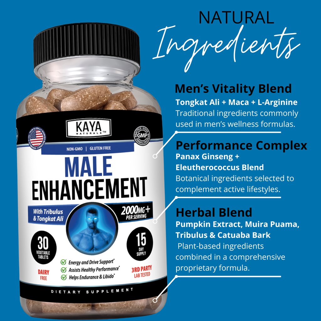Male Enhancement – Men’s Vitality, Energy & Performance Support