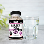 Hair Skin and Nails Supplement – Beauty Support for Strong Hair, Glowing Skin & Healthy Nails – Daily Beauty Formula for Women & Men