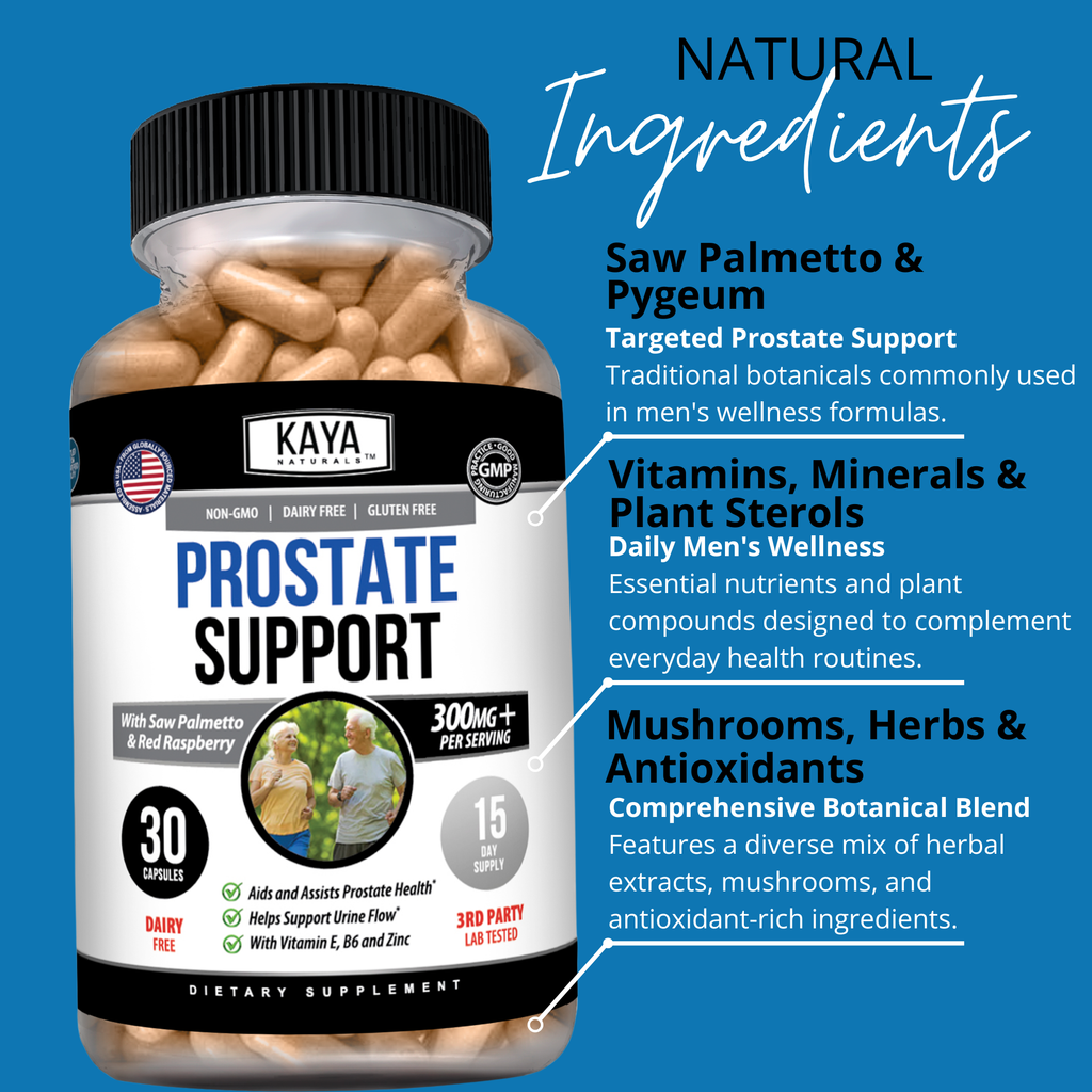 Prostate Support – Men’s Wellness & Healthy Aging Support