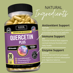 Quercetin Immune Support – Antioxidant Formula for Seasonal Wellness, Cellular Health and Daily Defense