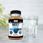 Omega-3 Fish Oil Softgels – EPA & DHA Daily Support – Heart, Brain & Joint Wellness – Easy-to-Swallow Softgels