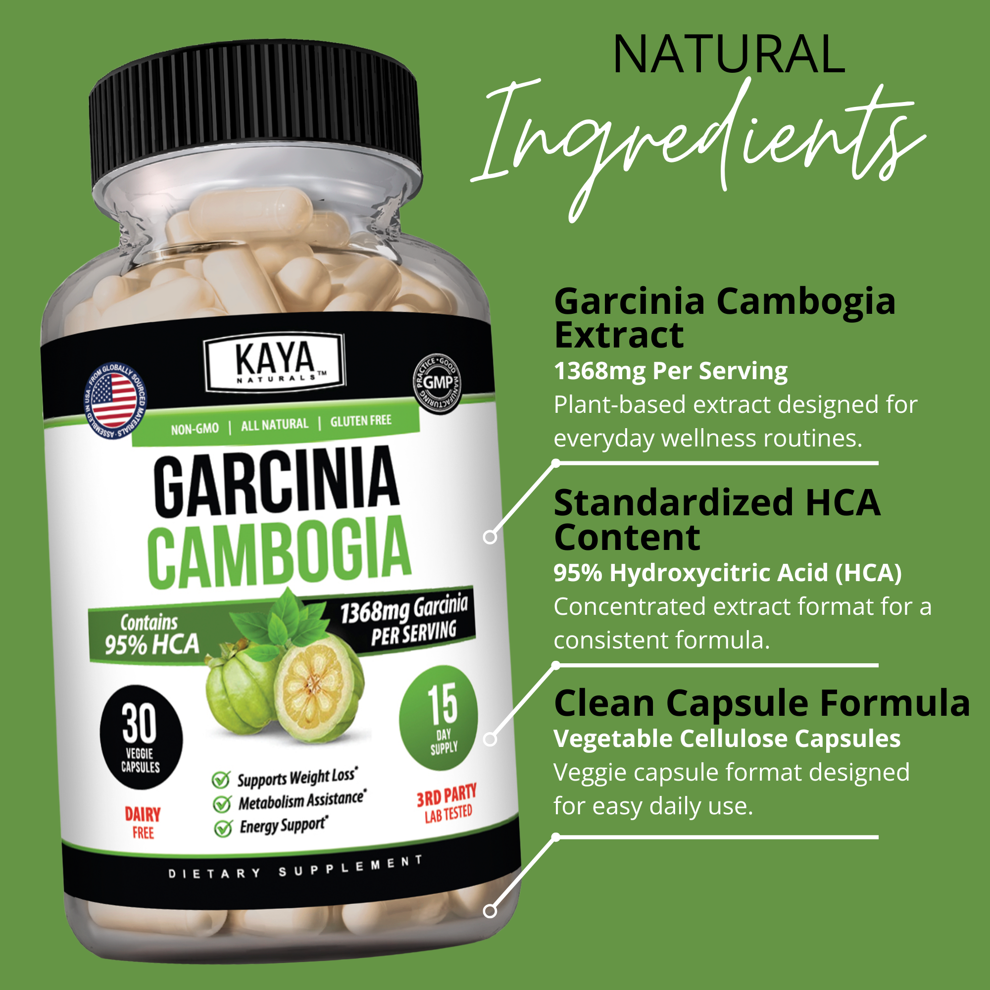 Garcinia Cambogia – Weight Management & Wellness Support