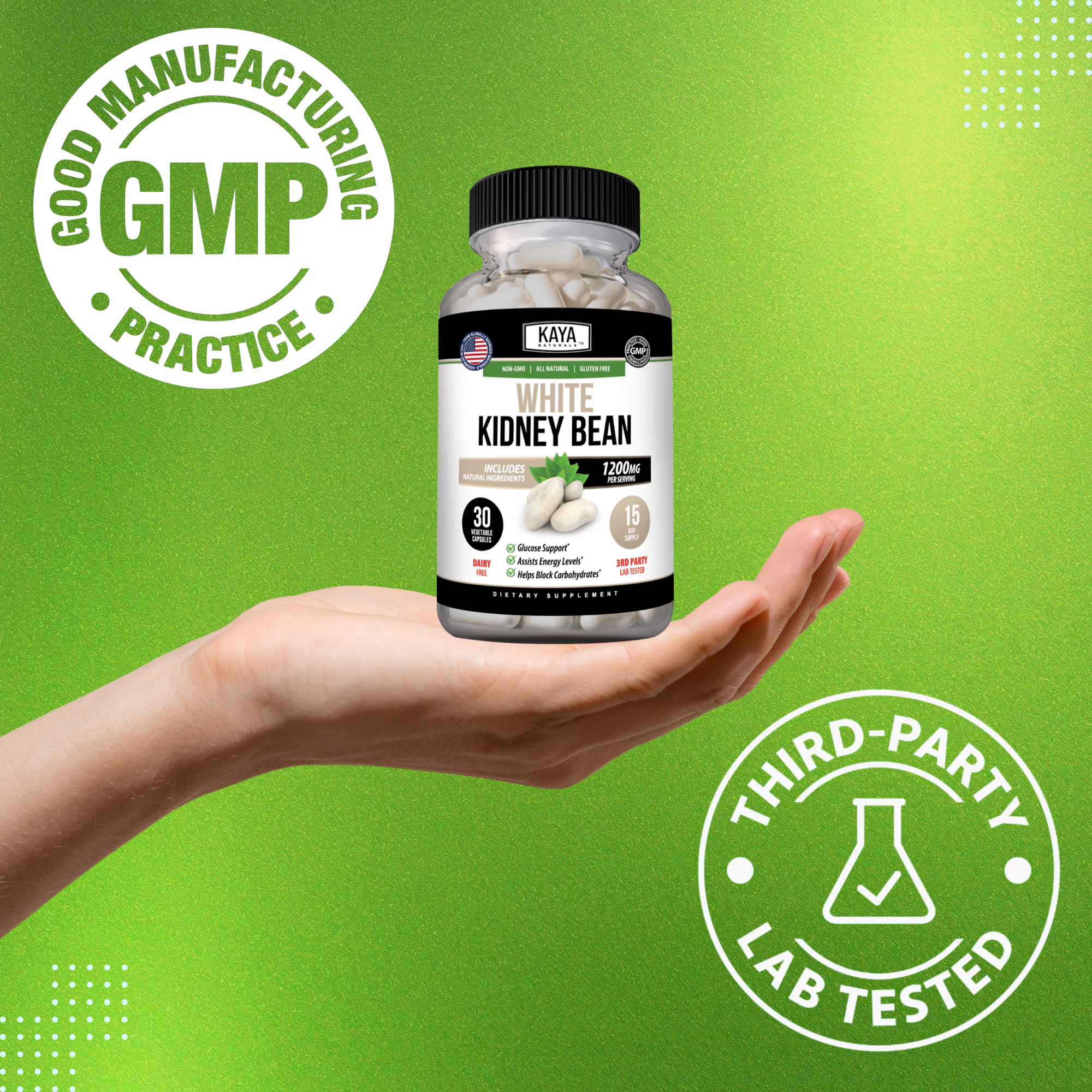 White Kidney Bean Extract – Carbohydrate & Wellness Support