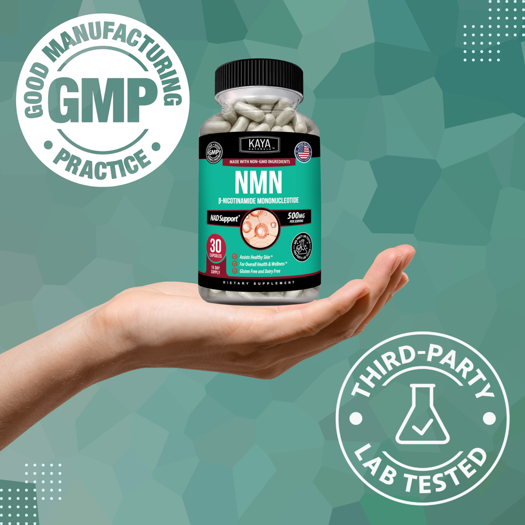 NMN Cellular Energy Support – Nicotinamide Mononucleotide for NAD+ Levels, Healthy Aging and Daily Vitality