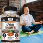Ceylon Cinnamon Capsules – Daily Wellness & Metabolism Support Supplement – Premium Herbal Formula