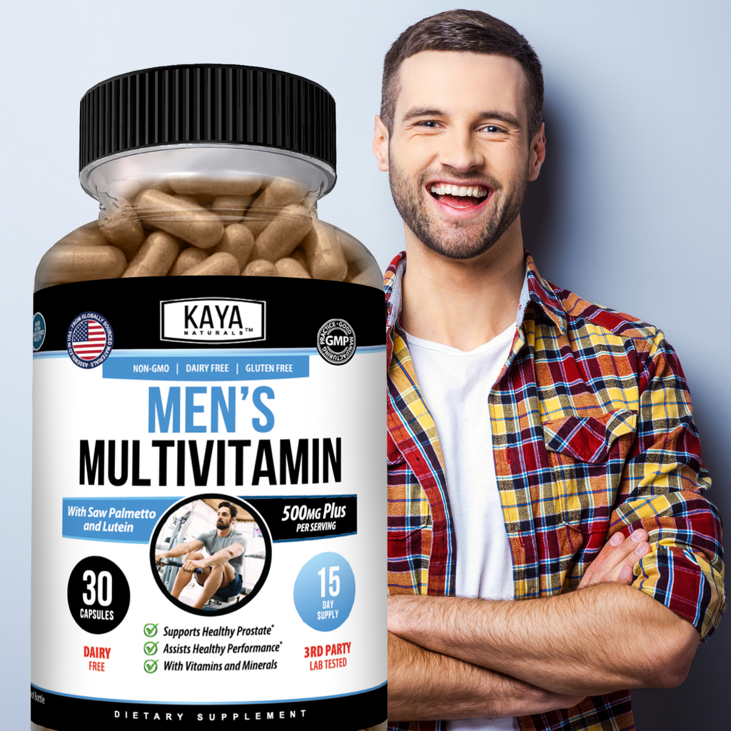 Men’s Multivitamin – Daily Complete Vitamin & Mineral Support for Energy, Immunity & Wellness