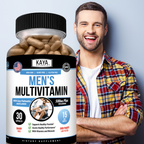 Men’s Multivitamin – Daily Complete Vitamin & Mineral Support for Energy, Immunity & Wellness