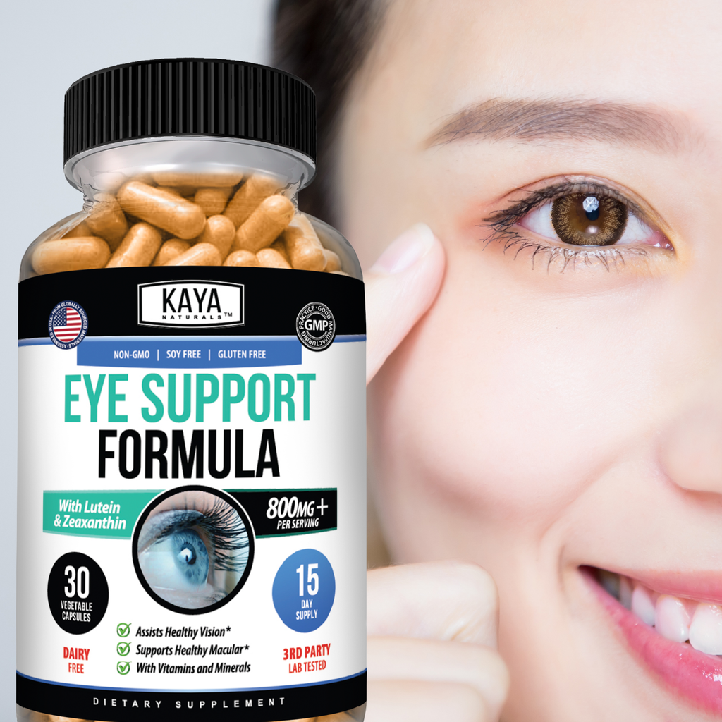Eye Support Formula – Vision & Eye Health Supplement – Lutein & Zeaxanthin – Daily Wellness