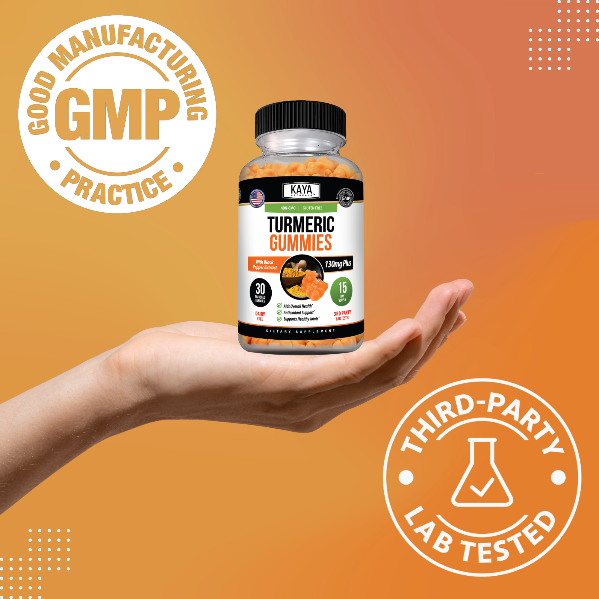 Turmeric Gummies – Joint, Mobility & Daily Wellness Support