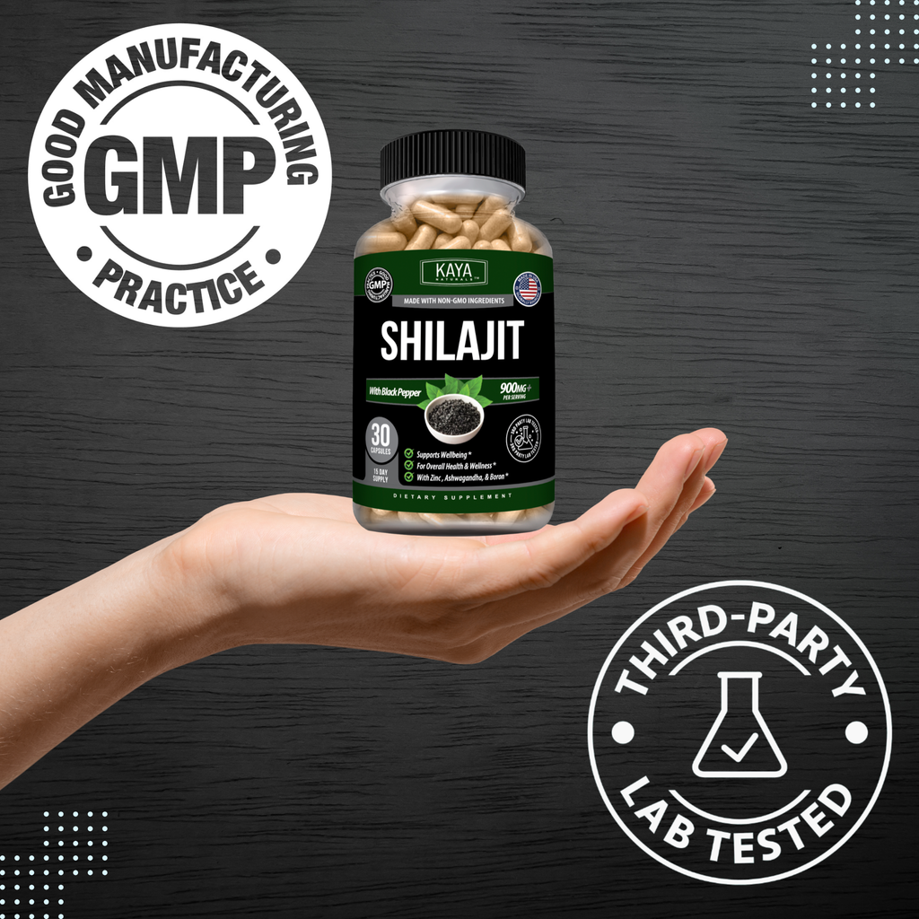 Shilajit – Energy, Strength & Vitality Support – Daily Performance & Endurance Formula – Mineral-Rich Wellness Support