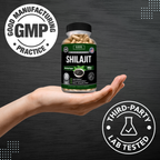 Shilajit – Energy, Strength & Vitality Support – Daily Performance & Endurance Formula – Mineral-Rich Wellness Support