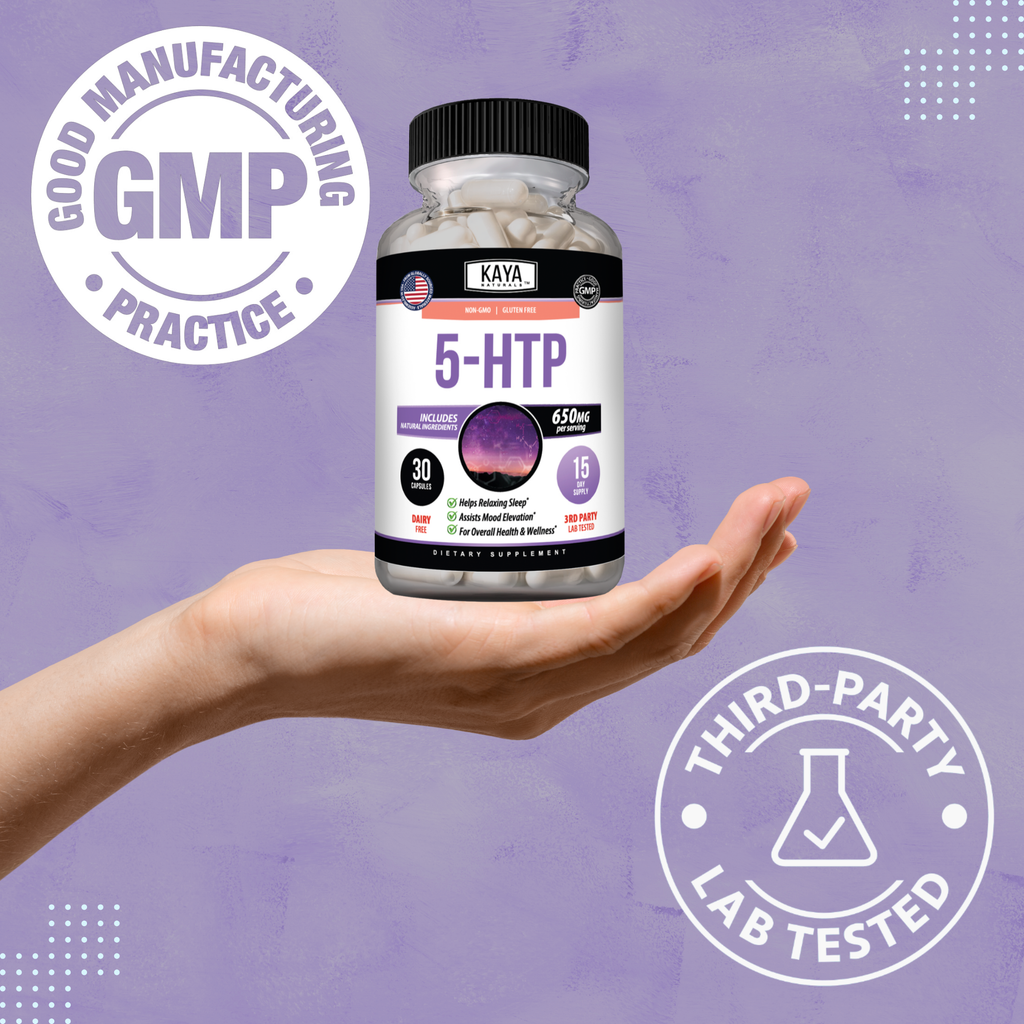 Kaya Naturals 5-HTP - Support for Calm, Balance & Everyday Wellness