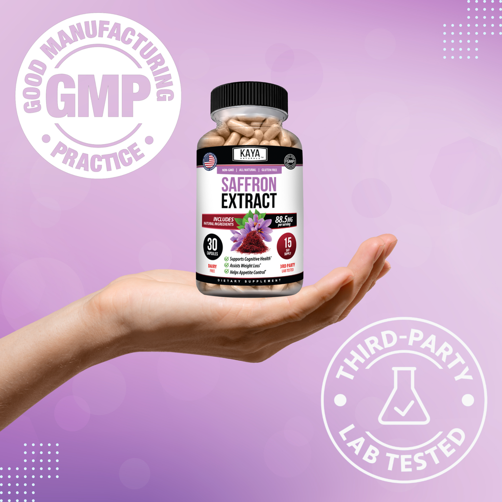 Saffron Extract Capsules - Bright Mood & Daily Balance