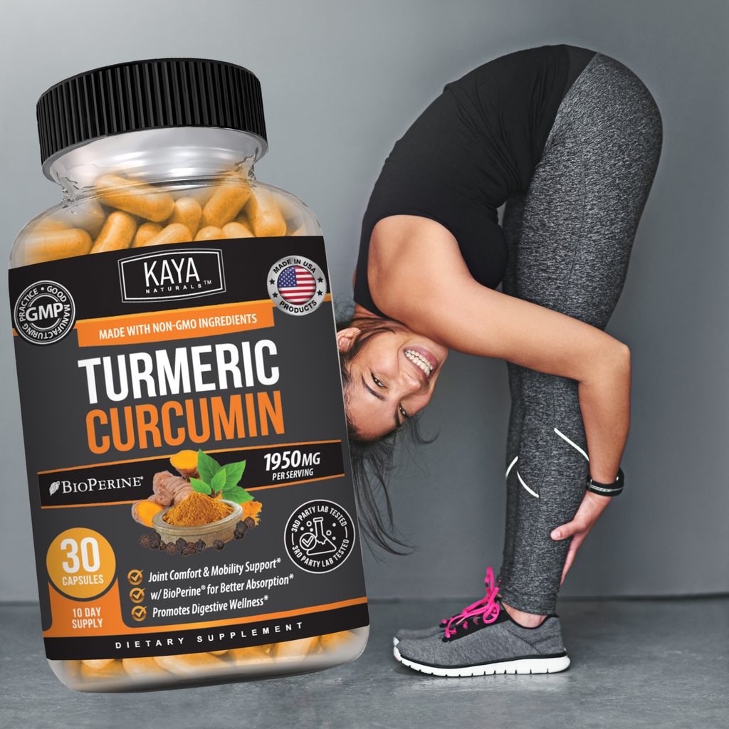 Turmeric Curcumin – Joint & Mobility Support – Daily Balance & Antioxidant Formula – Whole Body Wellness Support