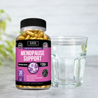 Menopause Support for Women – Black Cohosh, Red Clover, Probiotic & Prebiotic Blends for Hormonal Balance, Mood and Daily Wellness
