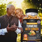 Turmeric with Ginger – Joint & Mobility Support – Daily Inflammation Balance & Antioxidant Formula – Digestive Wellness Support