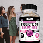 Women’s Probiotic 50 Billion CFU – Daily Gut & Feminine Balance Support – Prebiotics + Probiotics for Digestive Health