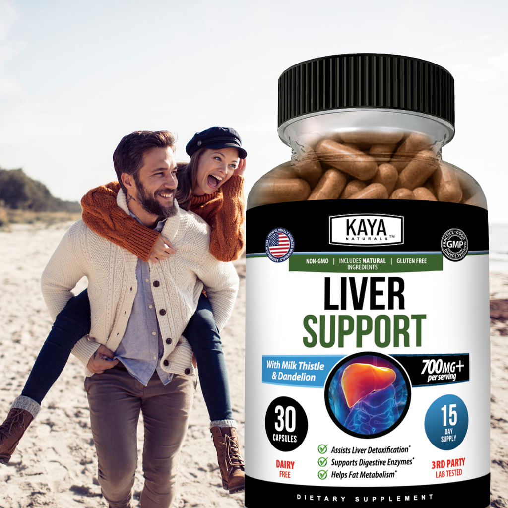 Liver Support – Daily Detox & Cleanse Formula – Liver Health & Digestive Support – Antioxidant Wellness Blend