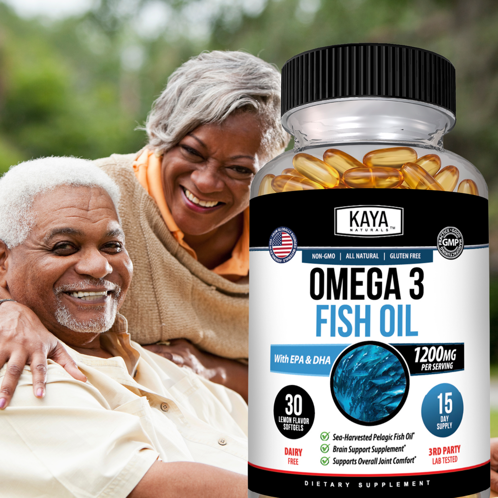 Omega-3 Fish Oil Softgels – EPA & DHA Daily Support – Heart, Brain & Joint Wellness – Easy-to-Swallow Softgels