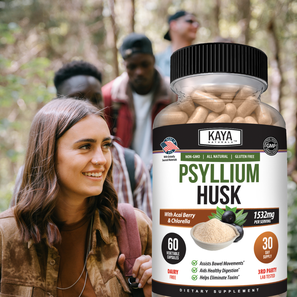 Psyllium Husk – Daily Fiber & Digestive Support – Gut Health & Regularity Formula – Bloating & Cleanse Support