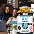 Vitamin B-12 Supplement – Energy, Metabolism & Nervous System Support – Daily B12 for Men & Women