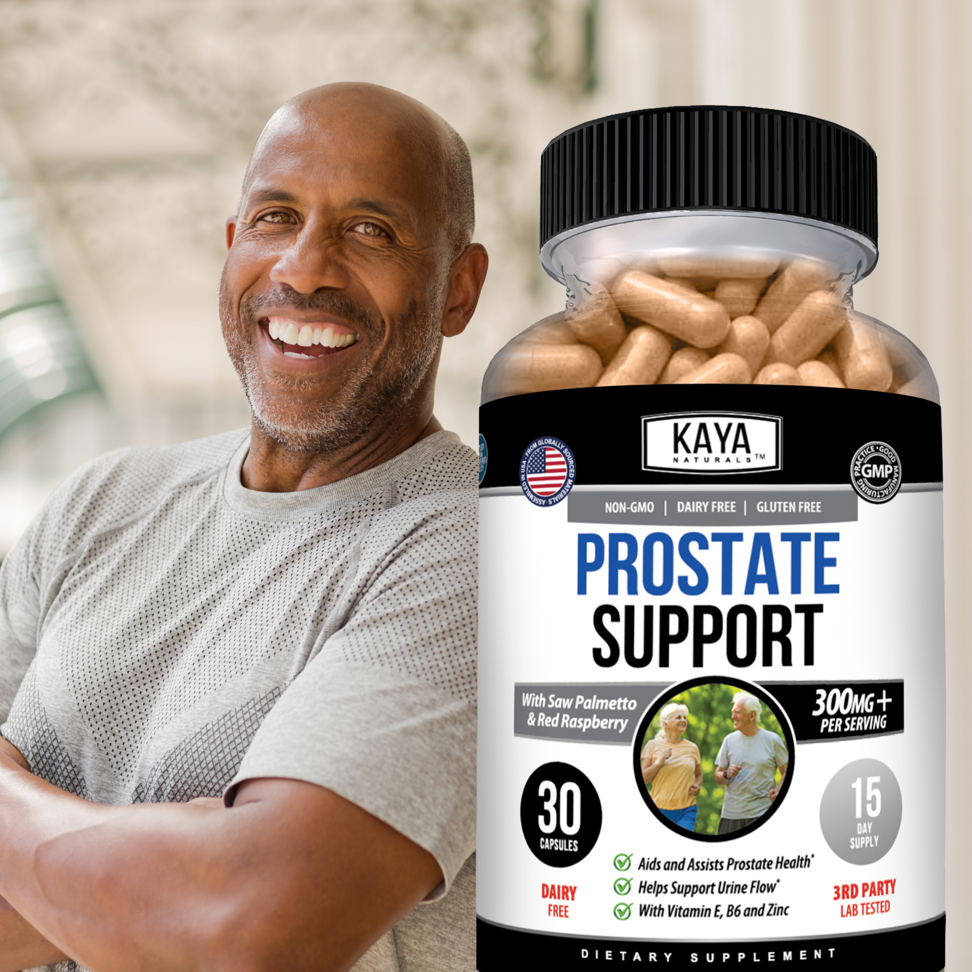 Prostate Support – Men’s Wellness & Healthy Aging Support