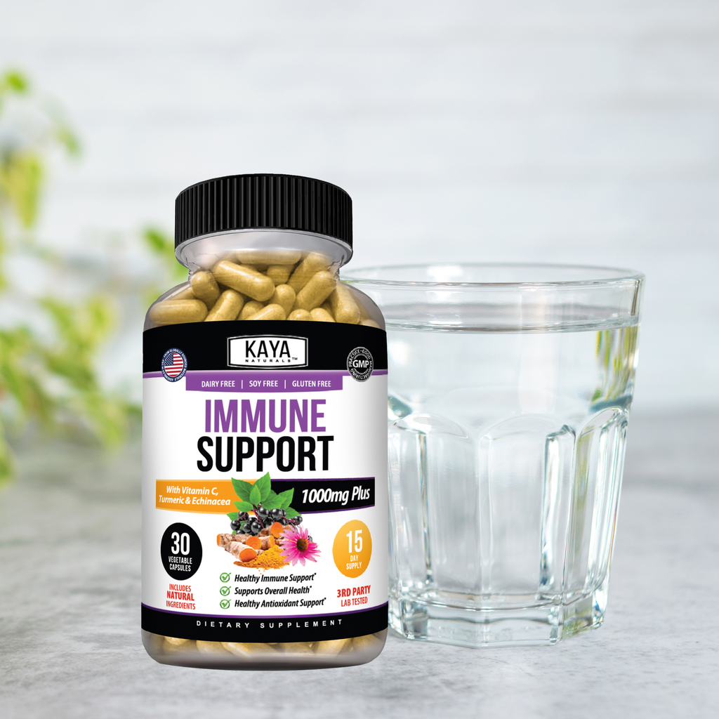 Immune Support Formula – Vitamin C, Zinc, Elderberry and Herbal Blend for Daily Defense and Wellness