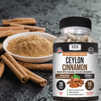 Ceylon Cinnamon Capsules – Daily Wellness & Metabolism Support Supplement – Premium Herbal Formula