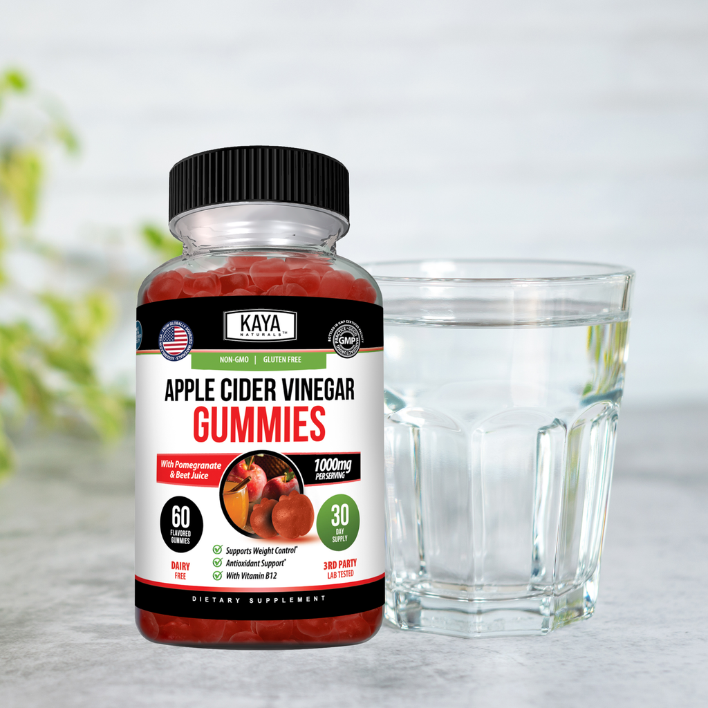 Kaya Naturals Apple Cider Vinegar Gummies Support Healthy Lifestyle Goals