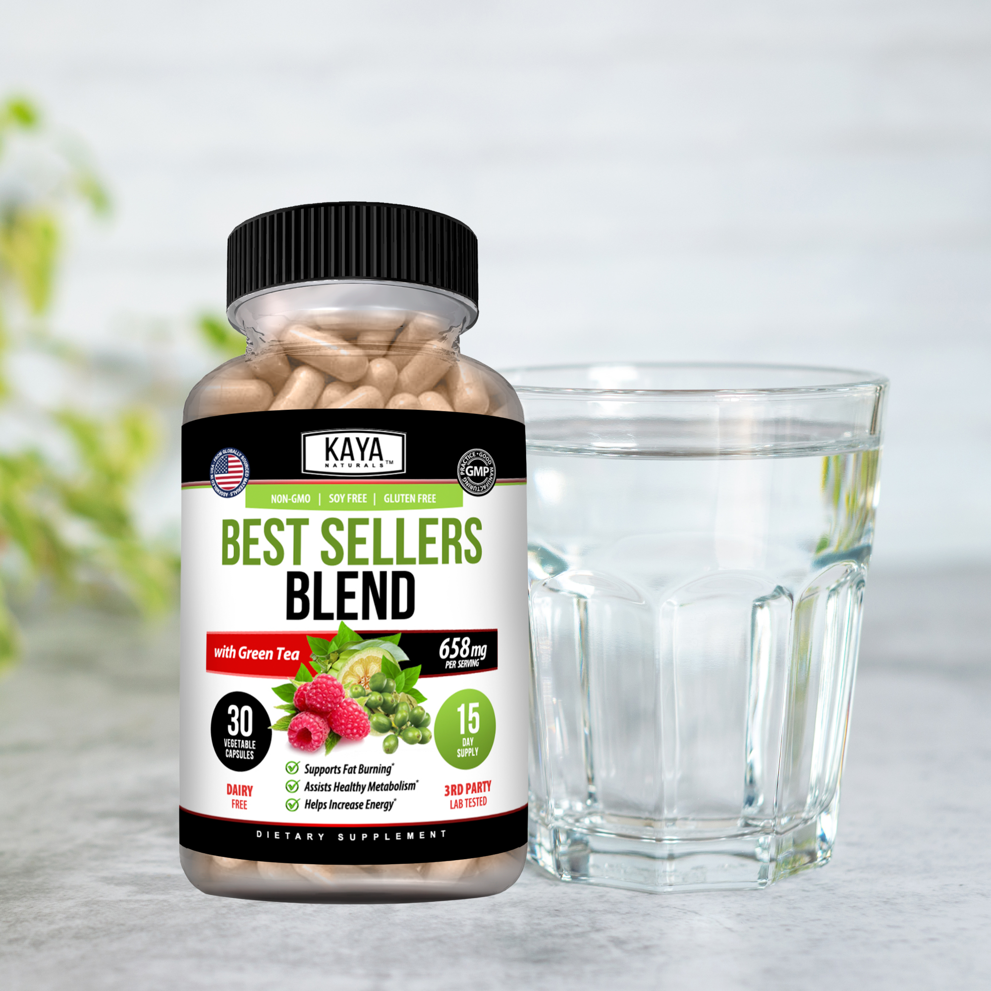 Kaya Naturals Best Sellers Blend - Energy, Metabolism & Active Lifestyle Support