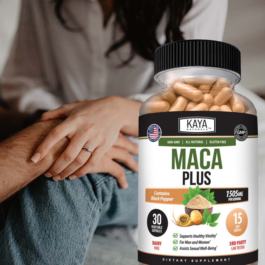 Multi-Maca Root Blend with Black Pepper for Daily Energy & Wellness Support