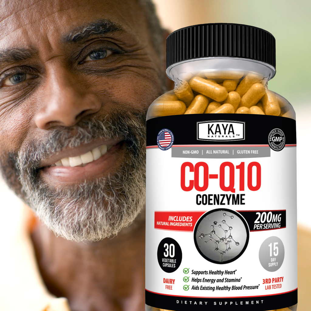 CoQ10 Supplement – Daily Cellular Energy & Heart Wellness Support – Antioxidant Formula for Men & Women