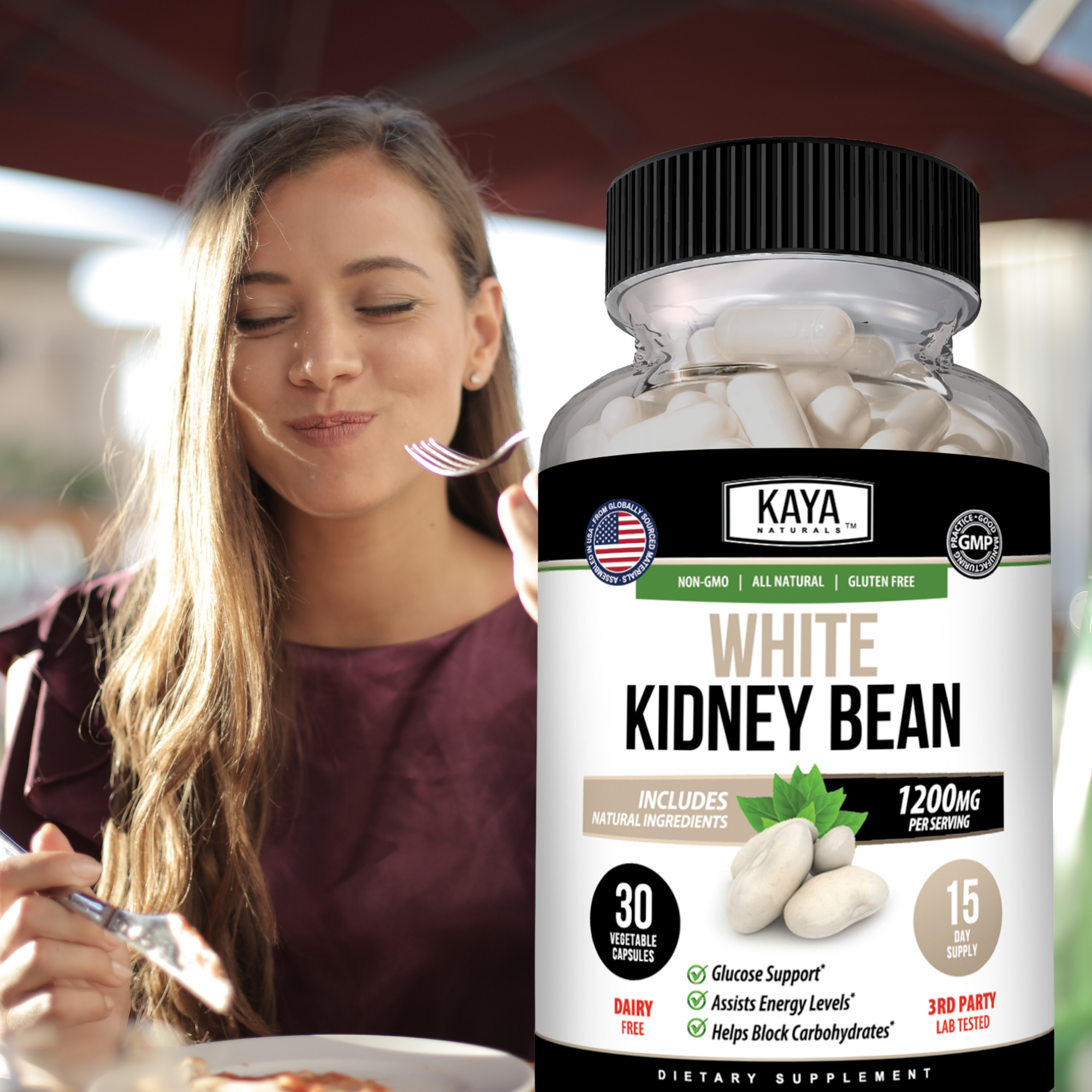 White Kidney Bean Extract – Carbohydrate & Wellness Support