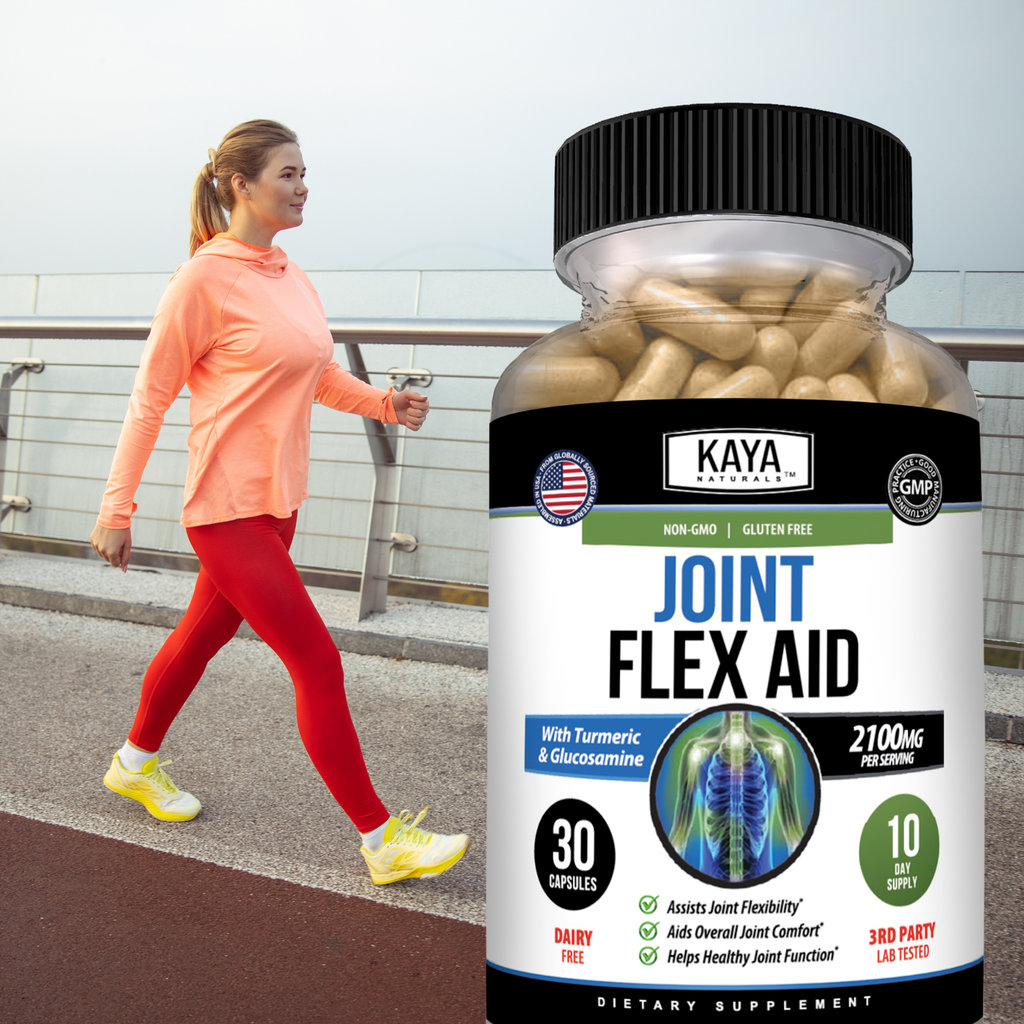 Joint Flex Aid – Joint Support Supplement – Mobility & Flexibility Support – Daily Wellness Formula