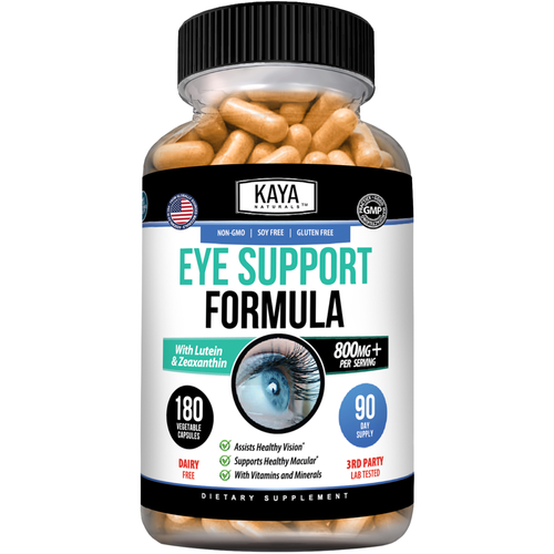 Eye Support Formula – Vision & Eye Health Supplement – Lutein & Zeaxanthin – Daily Wellness