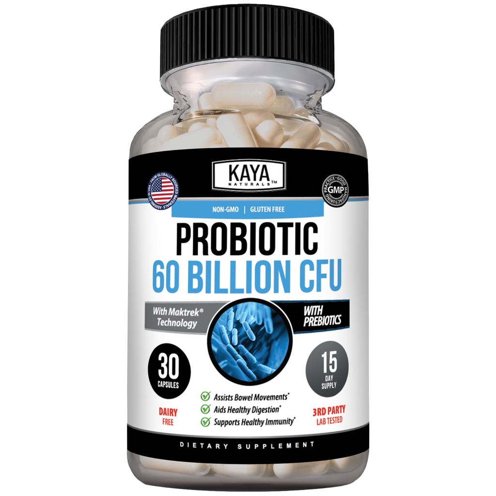 Probiotic 60 Billion CFU – Daily Gut Health & Digestive Support Supplement for Women & Men – Prebiotics + Probiotics (Copy)